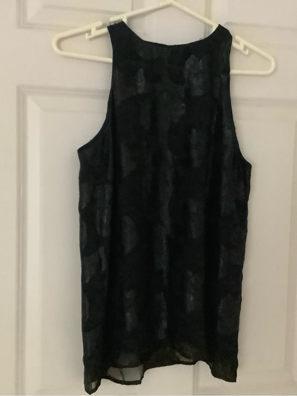 Adrienne Vittadini Black Sleeveless Tank Top